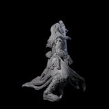 Rocking Out Elf Bard Miniature for Dungeons and Dragons, Pathfinder or other TTRPGs