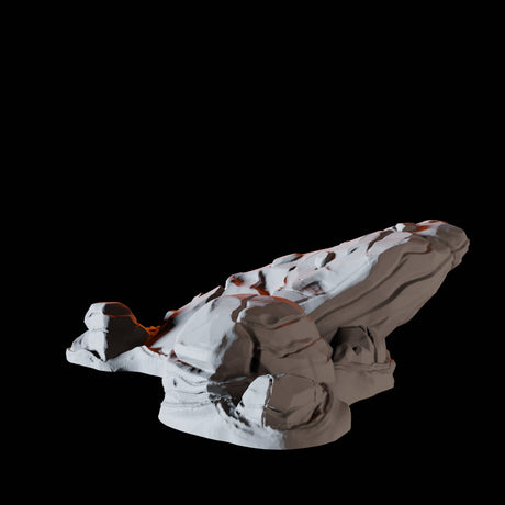 Rocks B Miniature for Dungeons and Dragons, Pathfinder or other TTRPGs