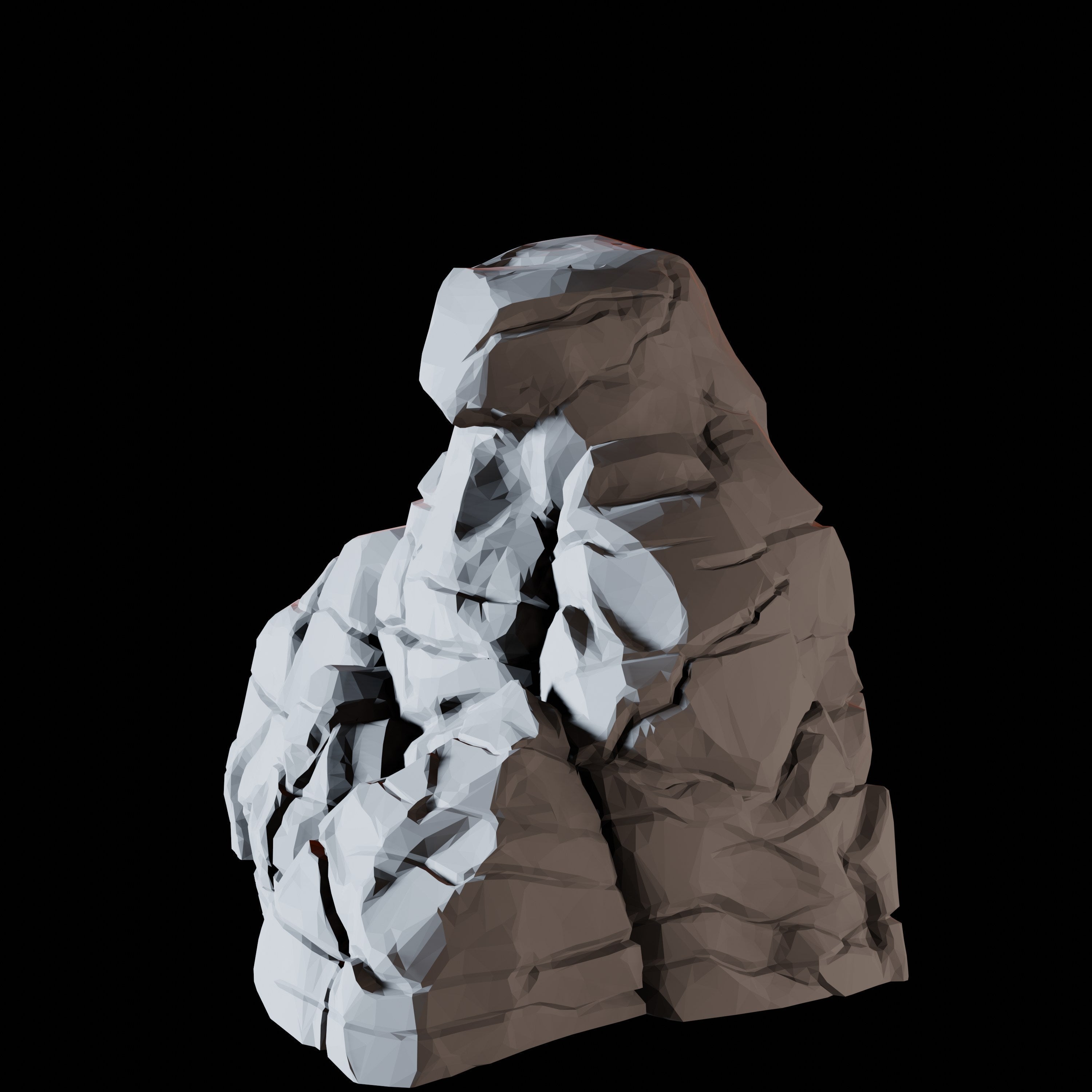 Rocks E - Desert Scatter Terrain Miniature for Dungeons and Dragons - Myth Forged