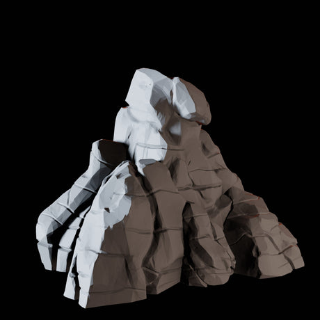 Rocks E Miniature for Dungeons and Dragons, Pathfinder or other TTRPGs