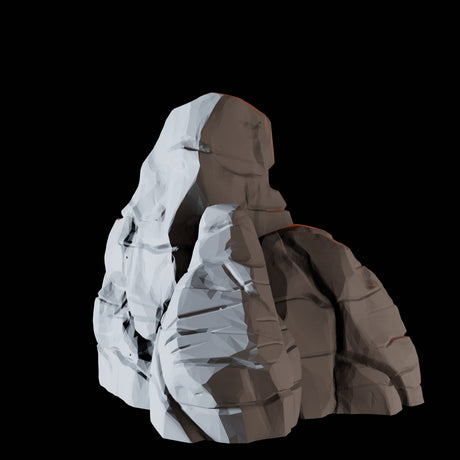 Rocks E Miniature for Dungeons and Dragons, Pathfinder or other TTRPGs