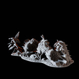 Rocks and Plants Miniature for Dungeons and Dragons, Pathfinder or other TTRPGs
