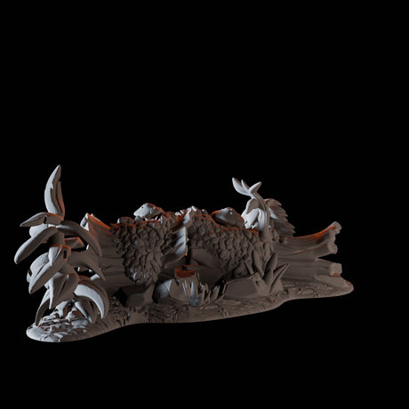 Rocks and Plants Miniature for Dungeons and Dragons, Pathfinder or other TTRPGs