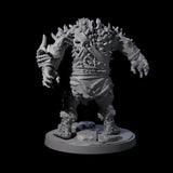 Rocky Ogre A Miniature for Dungeons and Dragons, Pathfinder or other TTRPGs