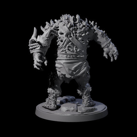 Rocky Ogre A Miniature for Dungeons and Dragons, Pathfinder or other TTRPGs