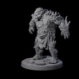 Rocky Ogre A Miniature for Dungeons and Dragons, Pathfinder or other TTRPGs