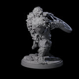 Rocky Ogre B Miniature for Dungeons and Dragons, Pathfinder or other TTRPGs
