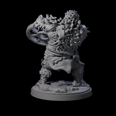 Rocky Ogre B Miniature for Dungeons and Dragons, Pathfinder or other TTRPGs