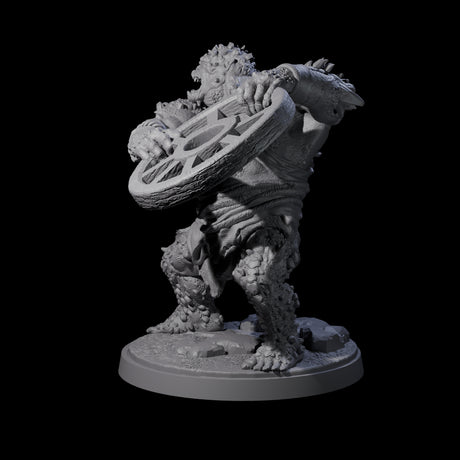 Rocky Ogre B Miniature for Dungeons and Dragons, Pathfinder or other TTRPGs