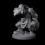 Rocky Ogre C Miniature for Dungeons and Dragons, Pathfinder or other TTRPGs