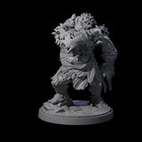 Rocky Ogre C Miniature for Dungeons and Dragons, Pathfinder or other TTRPGs