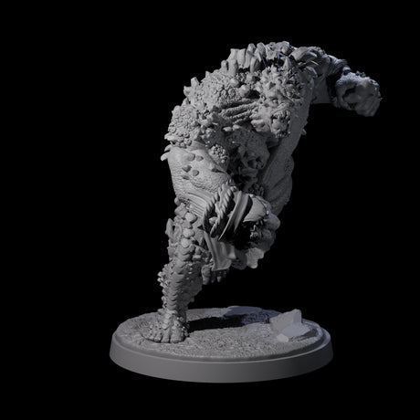 Rocky Ogre D Miniature for Dungeons and Dragons, Pathfinder or other TTRPGs