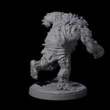 Rocky Ogre D Miniature for Dungeons and Dragons, Pathfinder or other TTRPGs