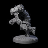 Rocky Ogre D Miniature for Dungeons and Dragons, Pathfinder or other TTRPGs
