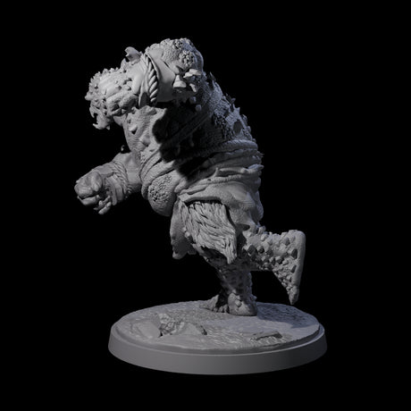 Rocky Ogre D Miniature for Dungeons and Dragons, Pathfinder or other TTRPGs
