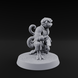 Roguish Tabaxi Pirate Miniature for Dungeons and Dragons, Pathfinder or other TTRPGs
