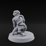 Roguish Tabaxi Pirate Miniature for Dungeons and Dragons, Pathfinder or other TTRPGs