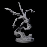Roiling Smoke Mephit Miniature for Dungeons and Dragons, Pathfinder or other TTRPGs