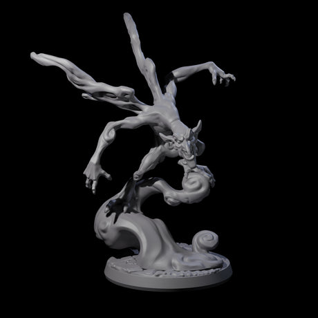 Roiling Smoke Mephit Miniature for Dungeons and Dragons, Pathfinder or other TTRPGs