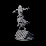 Roof Running Female Assassin Miniature for Dungeons and Dragons, Pathfinder or other TTRPGs