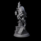 Rooftop Assassin B Miniature for Dungeons and Dragons, Pathfinder or other TTRPGs