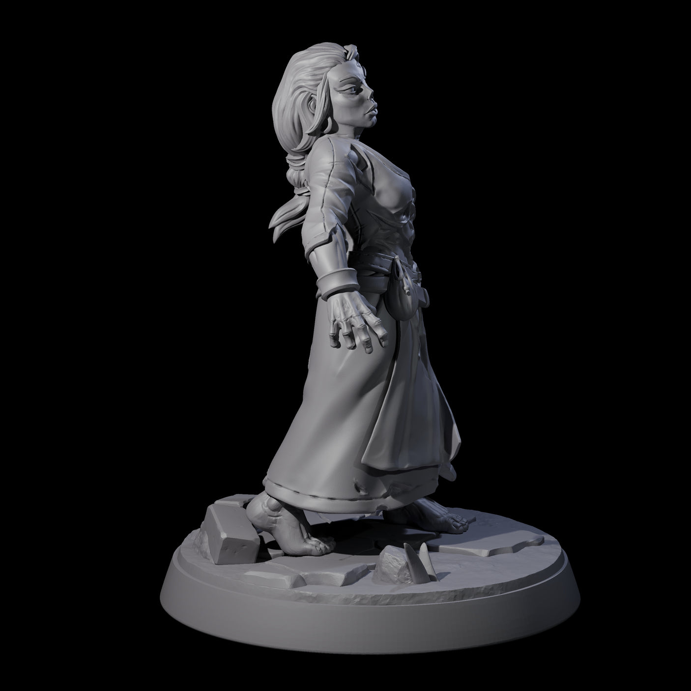 Rotten And Stinking Zombie Horror E Miniature for Dungeons and Dragons, Pathfinder or other TTRPGs