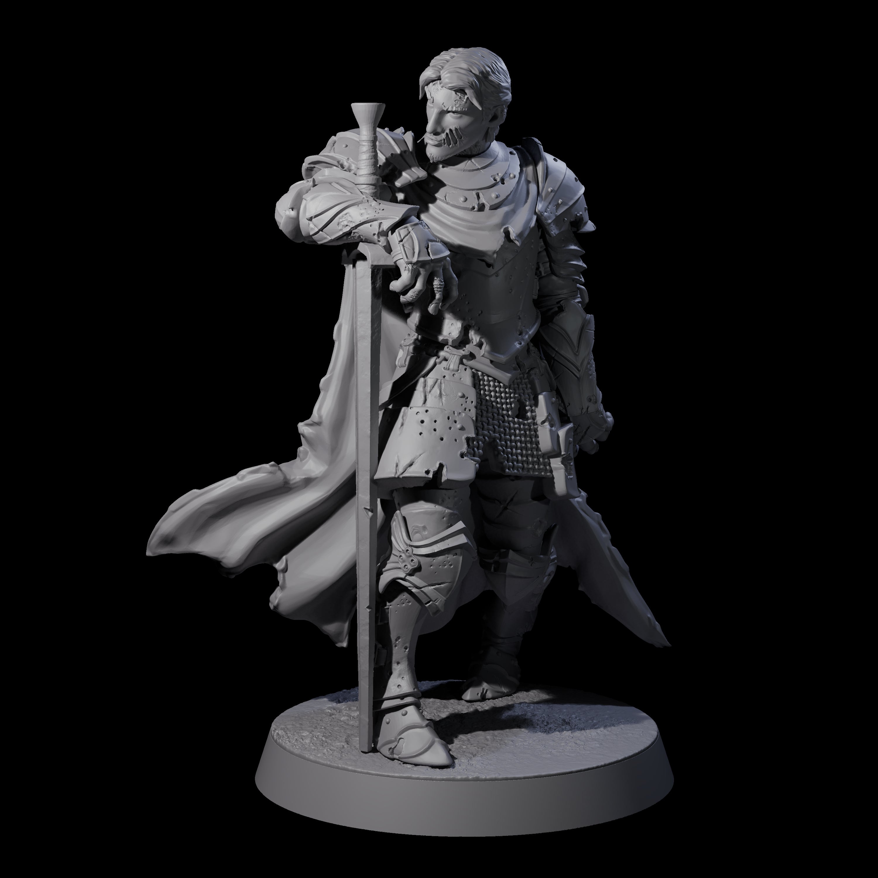 Rotting Prince A Miniature for Dungeons and Dragons, Pathfinder or other TTRPGs
