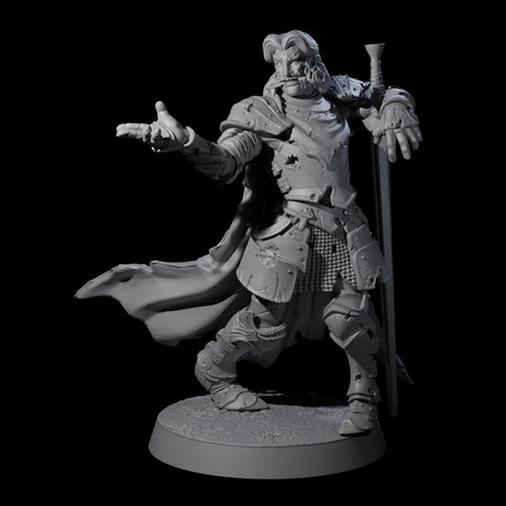 Rotting Prince B Miniature for Dungeons and Dragons, Pathfinder or other TTRPGs