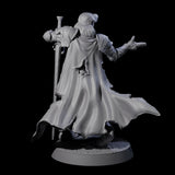 Rotting Prince B Miniature for Dungeons and Dragons, Pathfinder or other TTRPGs