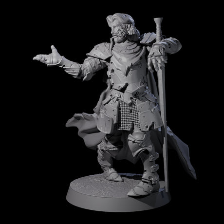 Rotting Prince B Miniature for Dungeons and Dragons, Pathfinder or other TTRPGs