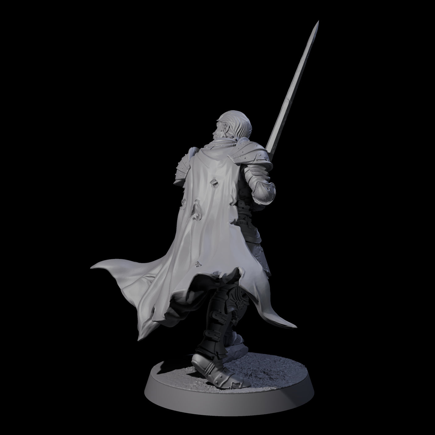 Rotting Prince C Miniature for Dungeons and Dragons, Pathfinder or other TTRPGs