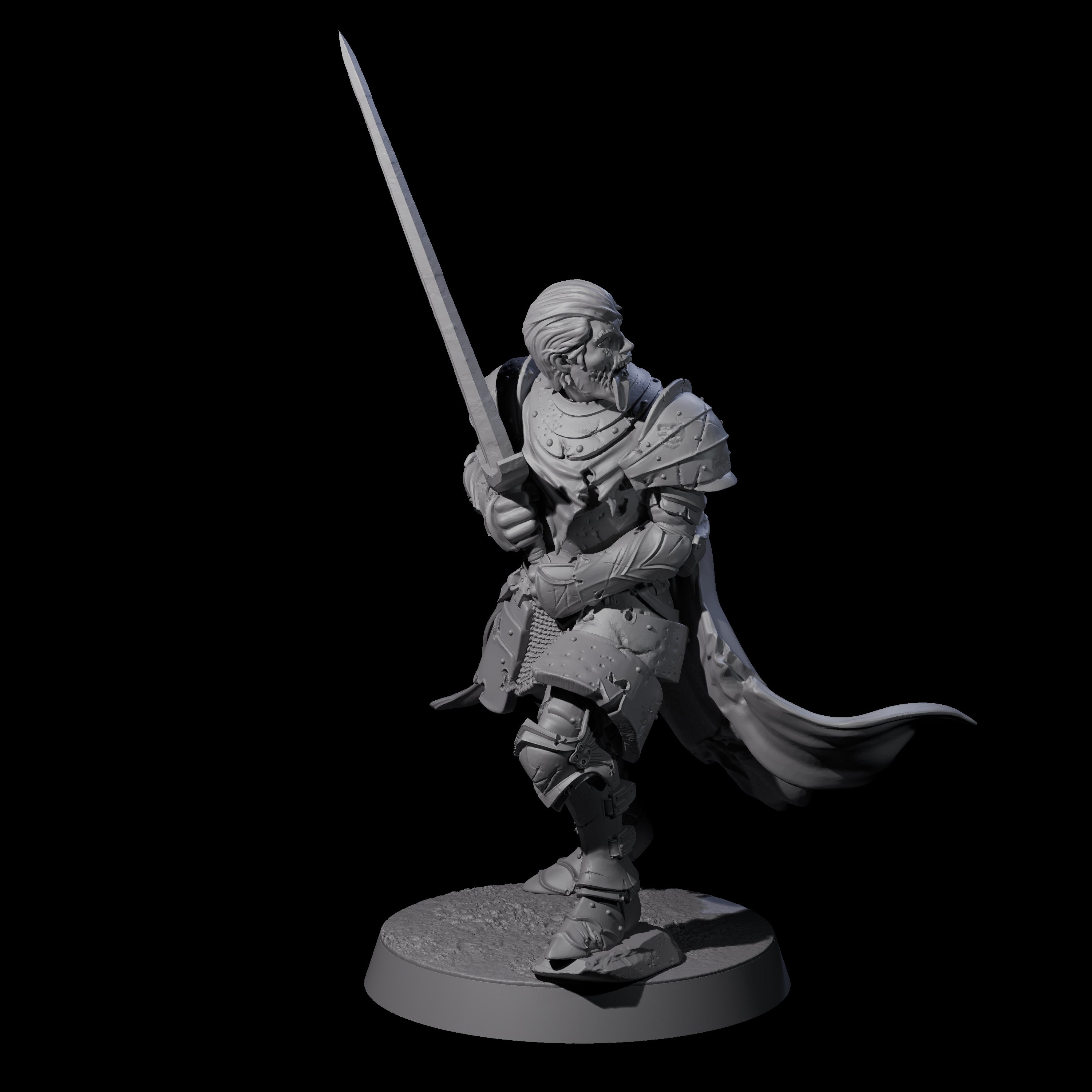 Rotting Prince C Miniature for Dungeons and Dragons, Pathfinder or other TTRPGs