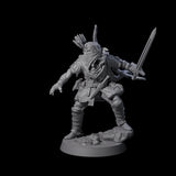 Rough Road Bandit A Miniature for Dungeons and Dragons, Pathfinder or other TTRPGs