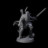 Rough Road Bandit A Miniature for Dungeons and Dragons, Pathfinder or other TTRPGs