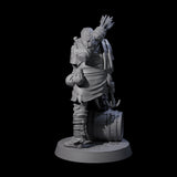 Rough Road Bandit E Miniature for Dungeons and Dragons, Pathfinder or other TTRPGs