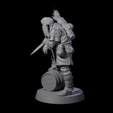 Rough Road Bandit E Miniature for Dungeons and Dragons, Pathfinder or other TTRPGs