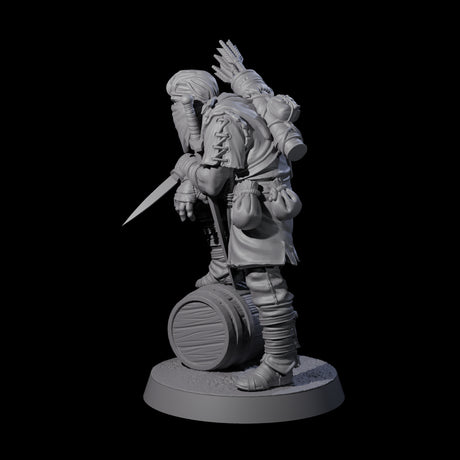 Rough Road Bandit E Miniature for Dungeons and Dragons, Pathfinder or other TTRPGs
