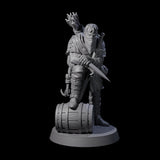 Rough Road Bandit E Miniature for Dungeons and Dragons, Pathfinder or other TTRPGs