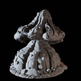 Rounded Mushroom Miniature for Dungeons and Dragons, Pathfinder or other TTRPGs