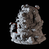 Rounded Rock Mushroom Miniature for Dungeons and Dragons, Pathfinder or other TTRPGs