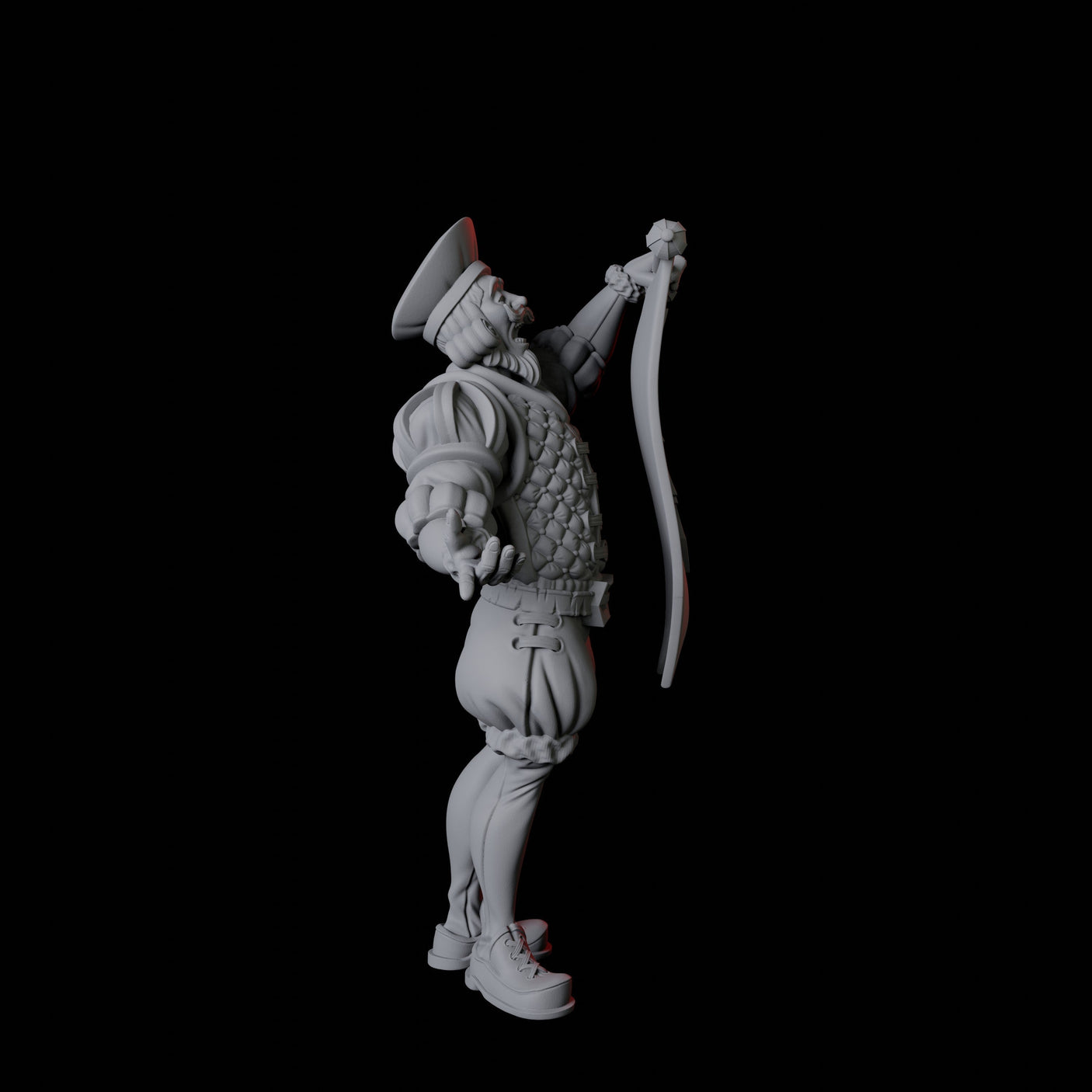 Royal Announcer Miniature for Dungeons and Dragons, Pathfinder or other TTRPGs