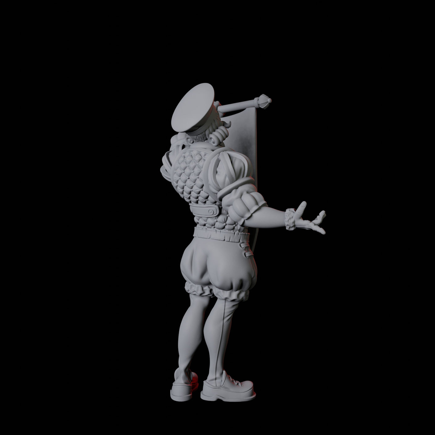 Royal Announcer Miniature for Dungeons and Dragons, Pathfinder or other TTRPGs