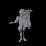 Royal Announcer Miniature for Dungeons and Dragons, Pathfinder or other TTRPGs