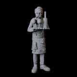 Royal Butler Miniature for Dungeons and Dragons, Pathfinder or other TTRPGs