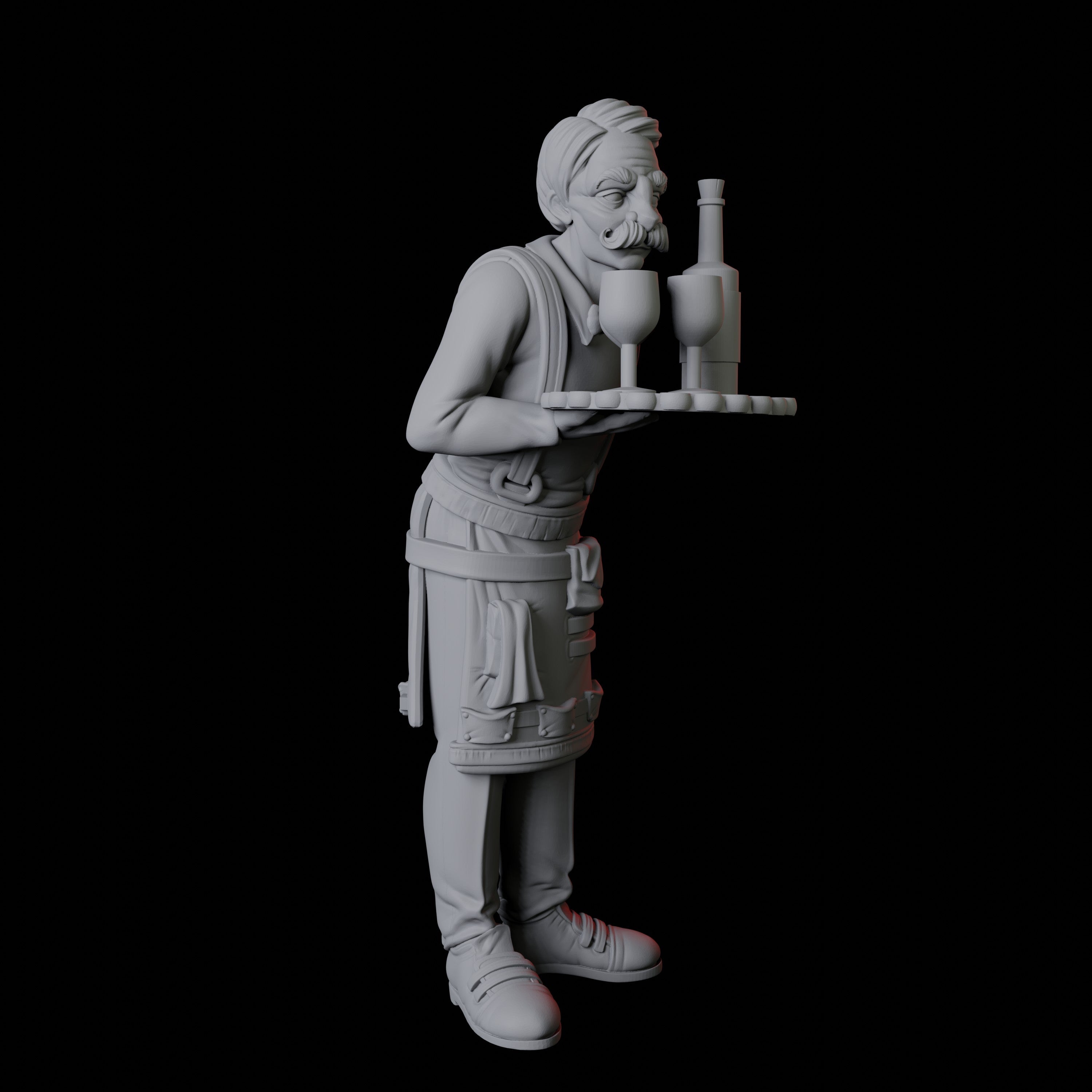 Royal Butler Miniature for Dungeons and Dragons