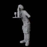 Royal Butler Miniature for Dungeons and Dragons, Pathfinder or other TTRPGs