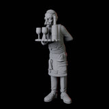 Royal Butler Miniature for Dungeons and Dragons, Pathfinder or other TTRPGs