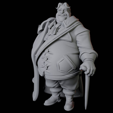 Royal Court Nobles Miniature for Dungeons and Dragons, Pathfinder or other TTRPGs