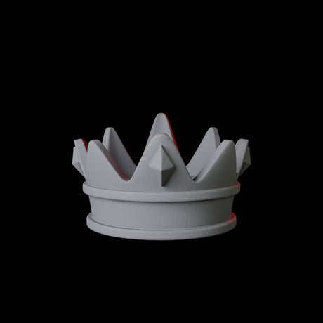 Royal Crown Miniature for Dungeons and Dragons, Pathfinder or other TTRPGs
