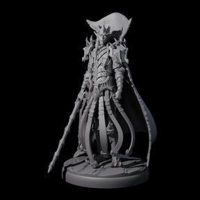 Royal Dark Elf Knight A Miniature for Dungeons and Dragons, Pathfinder or other TTRPGs
